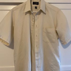 Newport cream button up